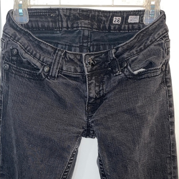 Miss Me Denim - Miss Me Charcoal Skinny Jeans